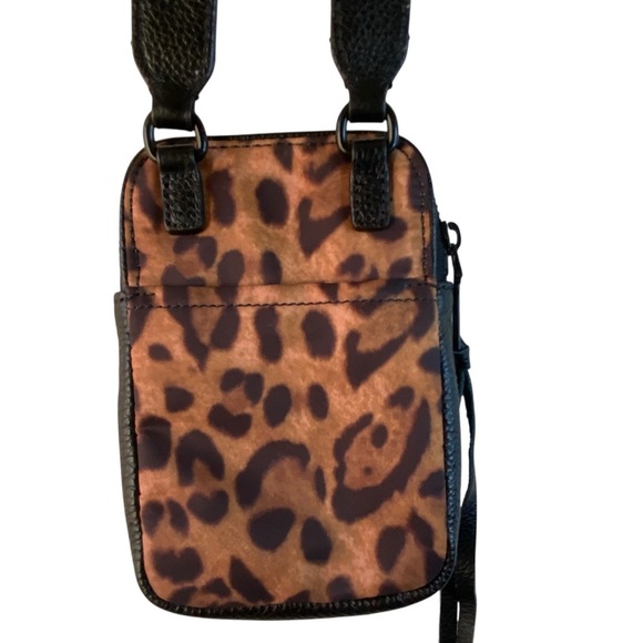 Aimee Kestenberg Just Saying in Jungle Leopard Nylon Adjustable Crossbody Bag - Picture 5 of 11